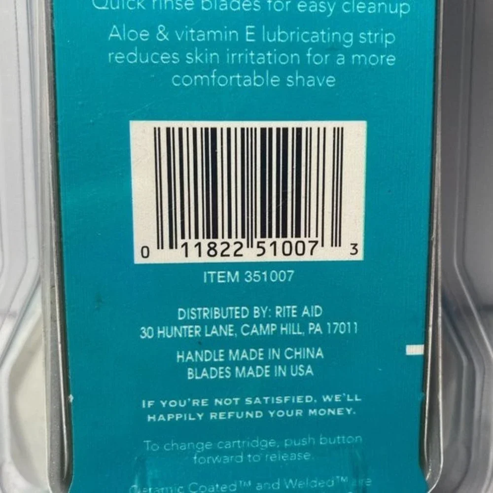 Rite Aid Renewal 3 Blade Razor for Men w/3 Refills